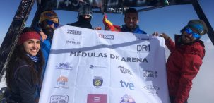 Médulas de Arena y la cima en en Al Jbel Toubkal