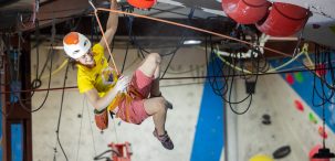 Iziar Martínez y Eneko Carretero ganan la final de dificultad del Campeonato de España Escalada 2021 y se proclaman campeones