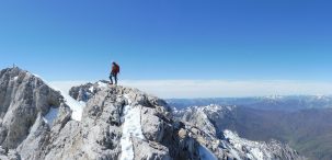 Esquí, alpinismo o las dos juntas en el Macizo Central de Picos de Europa